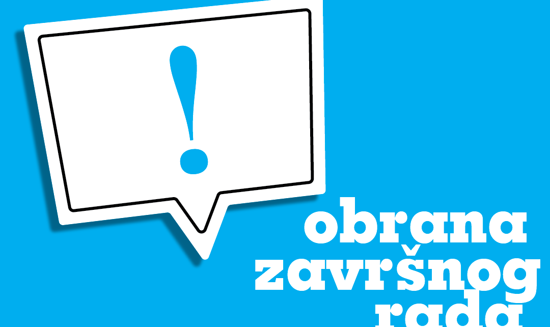 Obrana završnog rada