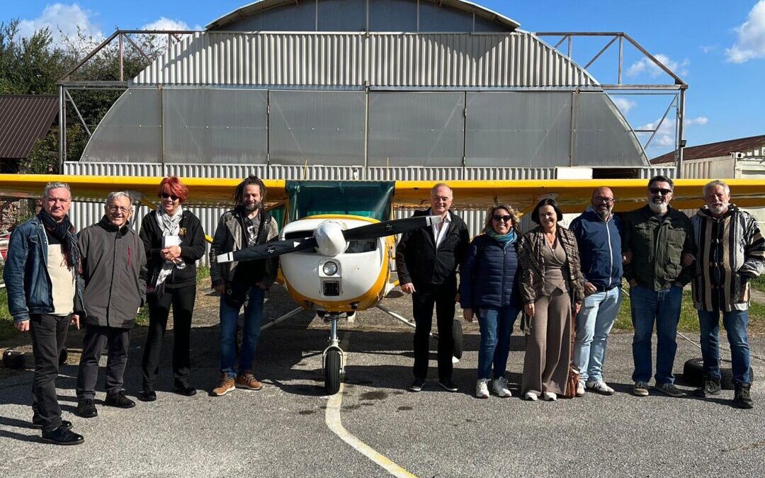Posjet Aerodromu Lučko i pilotskoj školi ECOS