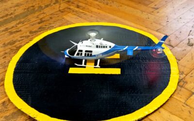 Policijski helikopter Bell 206 Jet Ranger u našoj učionici!
