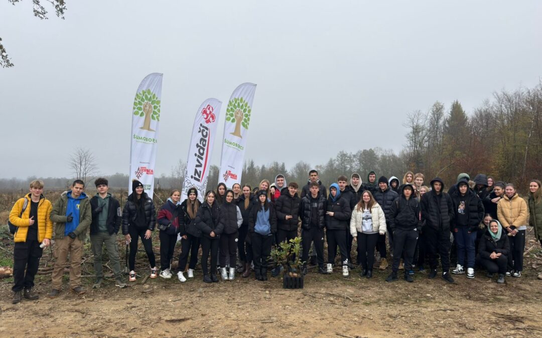 Zrakoplovci sudjelovali na 144. akciji pošumljavanja uz Šumoborce!